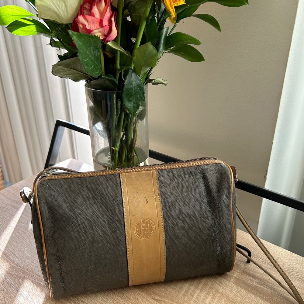 Vintage (mid-1980s) Fendi Crossbody Bag